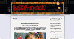 Desktop Screenshot of gaggedinpublic.com